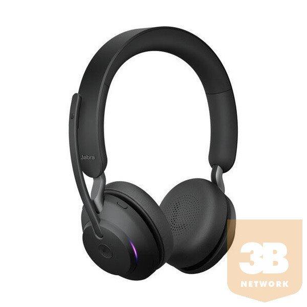 JABRA Fejhallgató - Evolve2 65 UC Stereo USB-C Bluetooth Vezeték Nélküli,
Mikrofon
