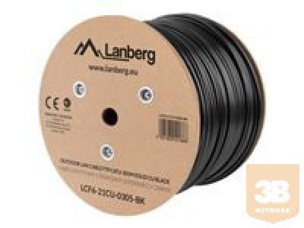LANBERG LCF6-21CU-0305-BK Lanberg FTP stranded kábel CU OUTDOOR, cat. 6, 305m,
Black