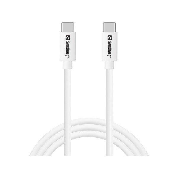 Sandberg Kábel - USB-C > USB-C 65W 1M SAVER
