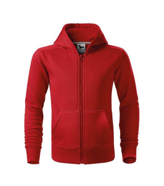 MALFINI Gyerek felső Trendy Zipper - Piros | 158 cm (12 éves)