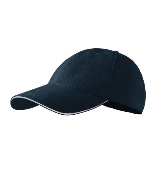 MALFINI 6P Sandwich siltes sapka - Tengerészkék | unisex