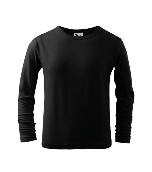 MALFINI Gyerek hosszú ujjú póló Long Sleeve - Fekete | 146 cm (10 éves)
