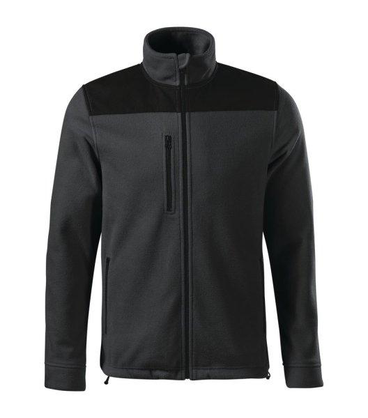 MALFINI Fleece pulóver Effect - Ebony gray | M