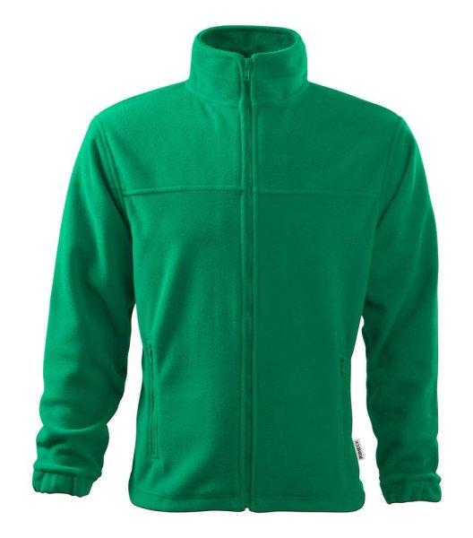 MALFINI Férfi fleece felső Jacket - Középzöld | L