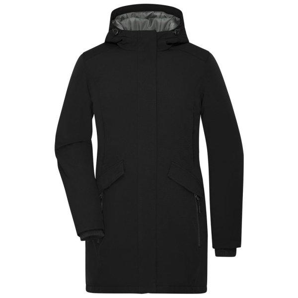 James & Nicholson (Daiber) Elegáns női téli parka kabát JN1175 - Fekete | XS