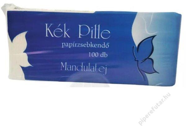 Kék Pille papír zsebkendő 100db Mandula