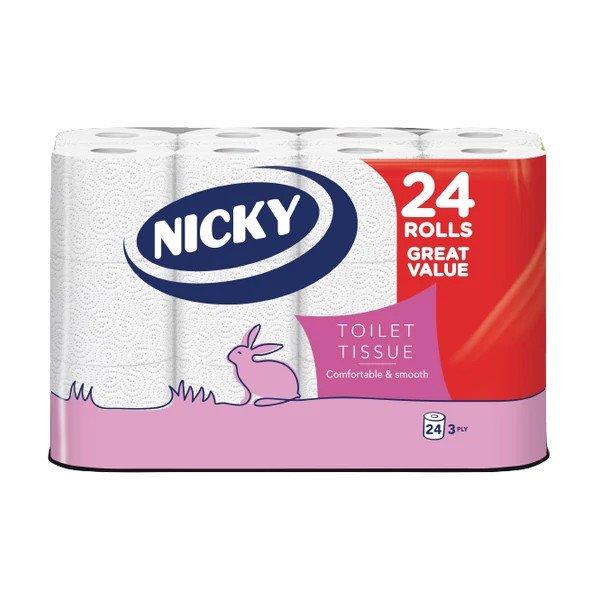 Nicky WC papír (Toalettpapír) 24 tekercses 3 rétegű