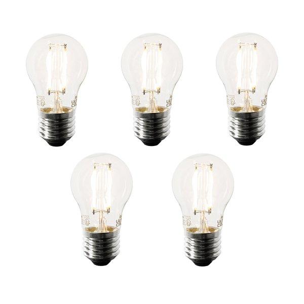 5 darabos Smart E27 LED izzó készlet P45 4.5W 470 lm 1800-4000K
