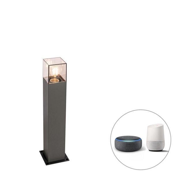 Okos álló kültéri lámpa antracit 50 cm, Wifi-vel - Denmark