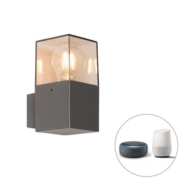Okos modern kültéri fali lámpa antracit IP44 WiFi-vel P45 - Denmark