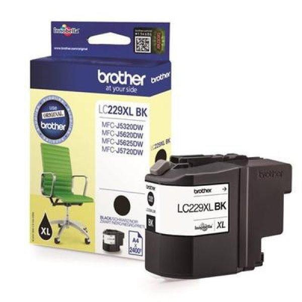 Brother LC229XL Bk (fekete) eredeti tintapatron