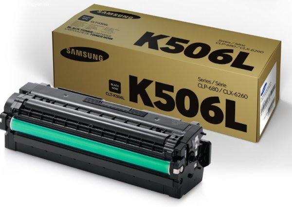 Samsung CLP 680B 6K CLT-K506L/ELS SU171A Eredeti Fekete Toner