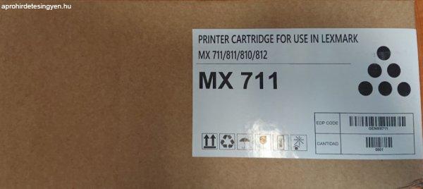 LEXMARK MX711/810 toner 45K 622X R-OEM