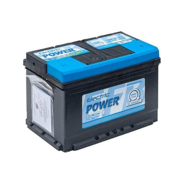 Electric Power 12V 70Ah 760A Jobb+ EFB Start-Stop Akkumulátor