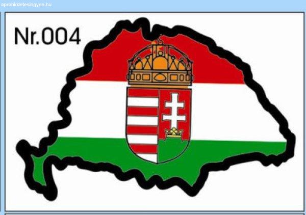 H nagy Magyarország címeres piros-fehér-zöld – 004