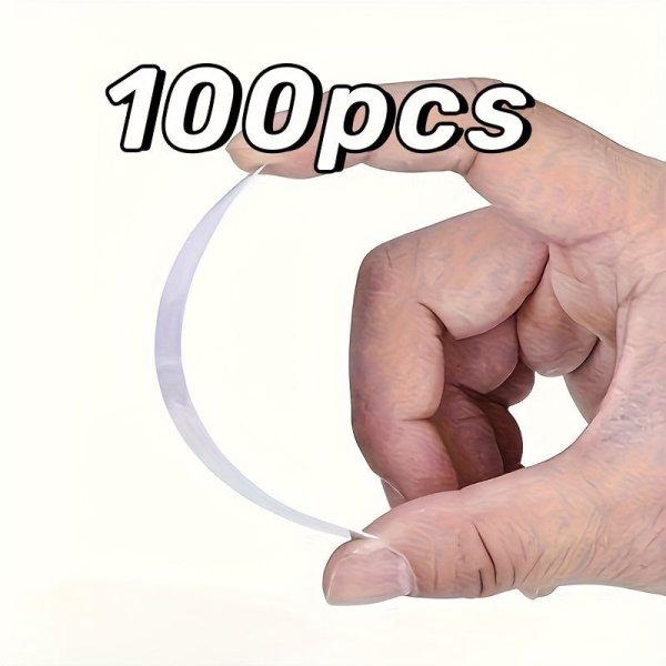 100db rugalmas vízálló növény címke #100db Fehér