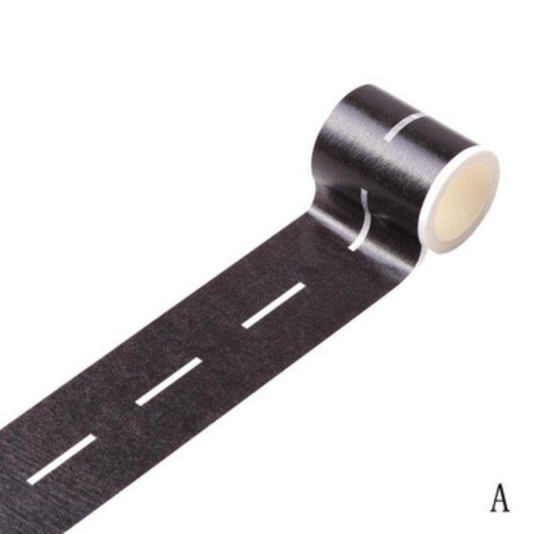 Öntapadós kreatív közlekedési szalag autós játékokhoz #5M*4,8cm