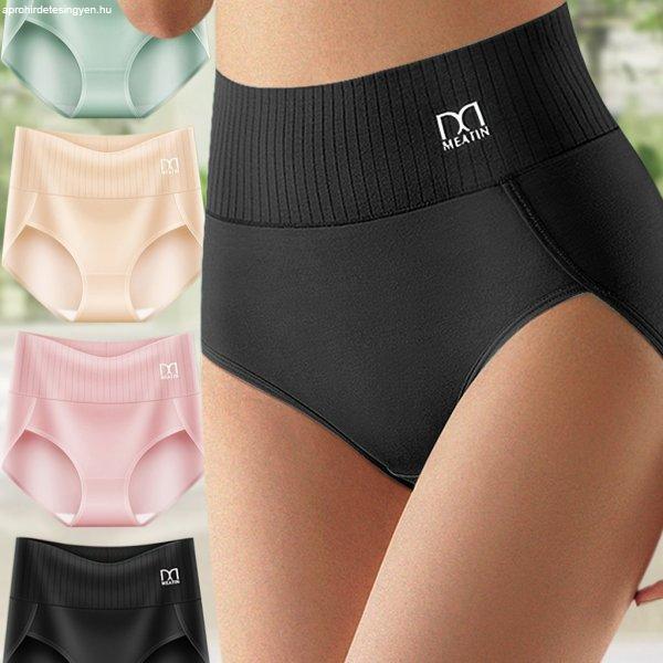4db női szövet alsónemű #Vegyes szín - L