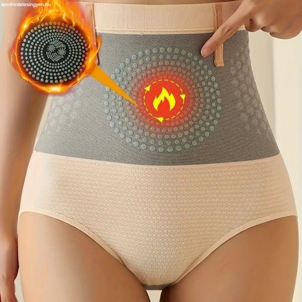 Elegáns Magas Derékú Has Kontrolláló Alakformáló Női Bugyi #Sárgabarack
- XXL