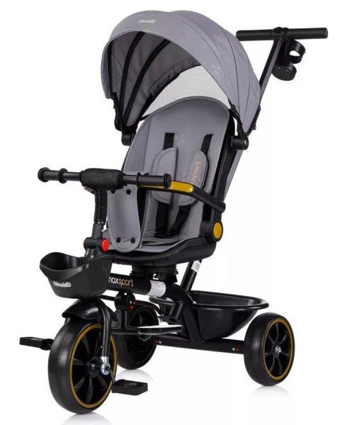 Chipolino Max Sport tricikli kupolával - Anthracite 