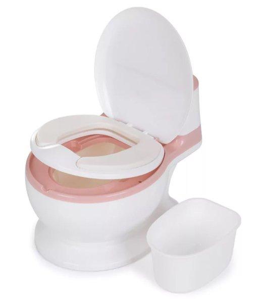 Chipolino Lux WC fórmájú bili hanggal - Pink