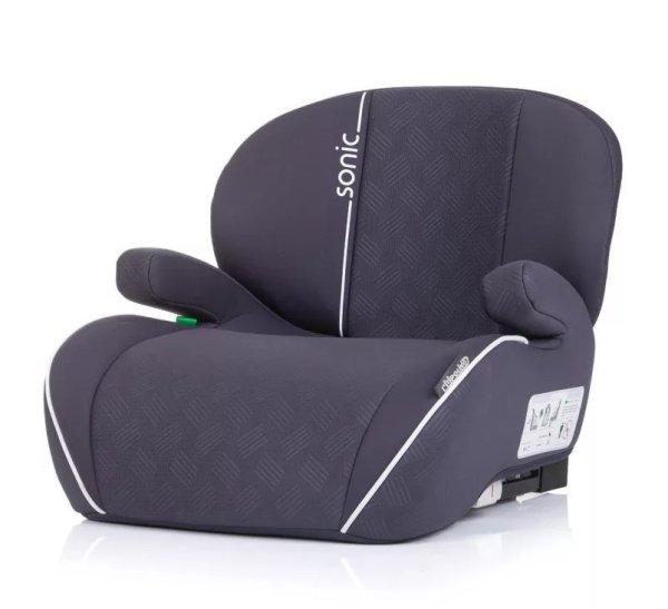 Chipolino Sonic autós ülésmagasító 125-150 cm Isofix - Anthracite 