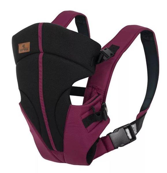 Lorelli Discovery kenguru - Dark Red Cyclamen&Black 
