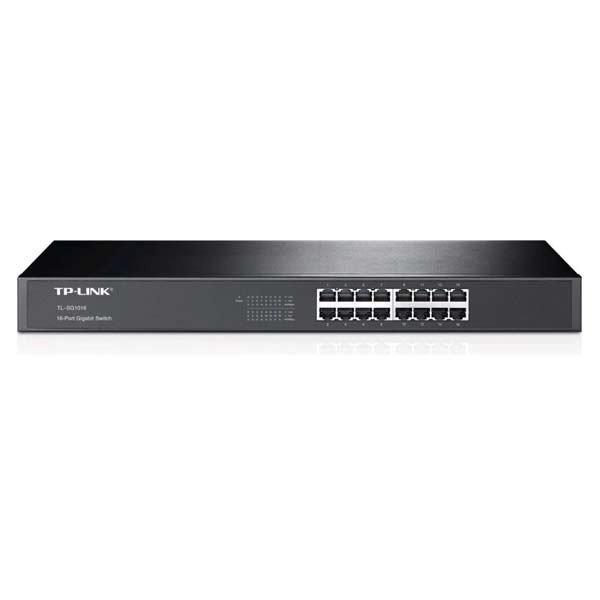 tp-link TL-SG1016, 16 port Gigabit Desktop Switch, 16x 10/100/1000M RJ45 ports,
19