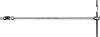 YT-15293 Csukls T-kulcs 1/2" 450mm