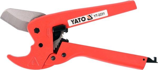 YT-2231 PVC csővágó olló 42mm /PVC, PP, PU, PE/