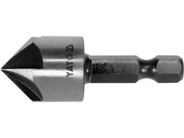 YT-44725 Kúpos süllyesztő fémre HSS 16,5 mm - 1/4" bit befogás