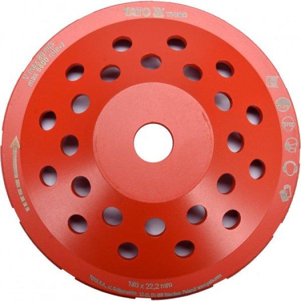 YT-60323 Gyémántcsiszoló 180mm