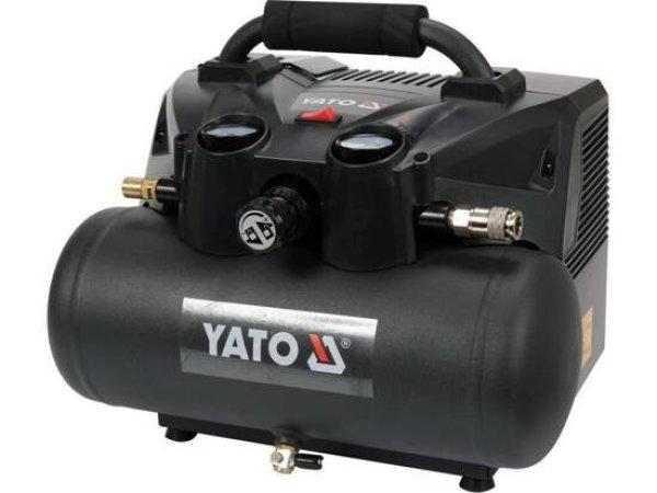 YT-23241 Akkus kompresszor 8 bar 2 x 18 V (2 x 3,0 Ah akku + töltő)