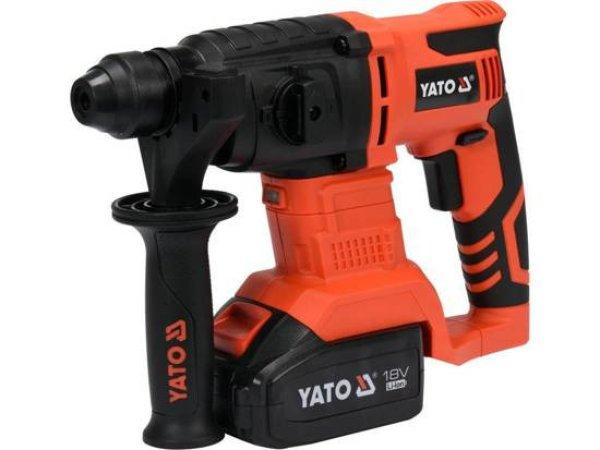 YT-82770 Akkus fúrókalapács 18V SDS-plus (3,0 Ah akku+töltő)