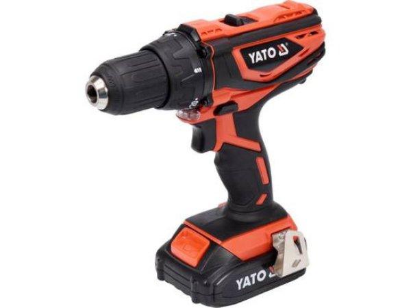 YT-82780 Akkus fúrócsavarozó 18 V Li-ion (2,0 Ah akku + töltő)