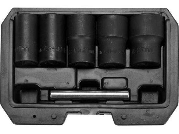 YT-06032 Sérült csavar kiszedő dugókulcs készlet 6 részes 1/2": 17-27
mm