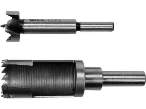 YT-33832 Forstner és dugózó fúró készlet, 2 részes 25 mm