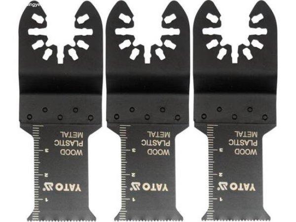 YT-34684 Multiszerszám penge 28.5mm Fa/Műanyag/Fém 3db/cs