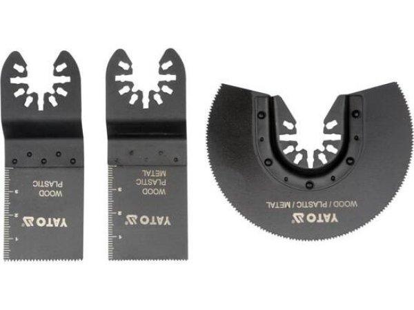 YT-34691 Multiszerszám penge készlet Fa/Műanyag/Fém 3db/cs