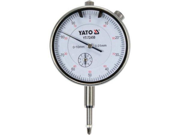 YT-72450 Analóg indikátor óra 0-10/ 0,01 mm mágneses