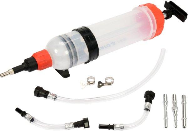 YT-07082 Kézi üzemanyag szivattyú 1,5 l 6db gyorcsatlakozóval (PSA és OPEL)