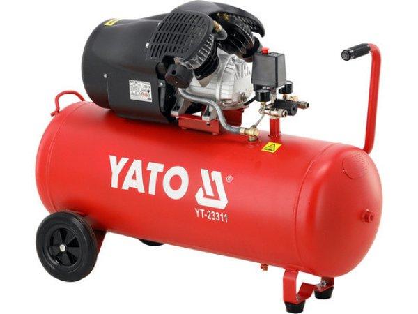 YT-23311 Kompresszor, 100 liter, kéthengeres