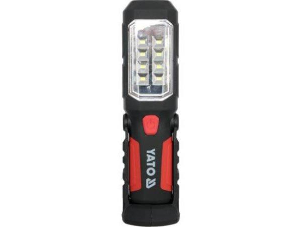 YT-08513 Szerelőlámpa 8+1 LED 3 x AA elem