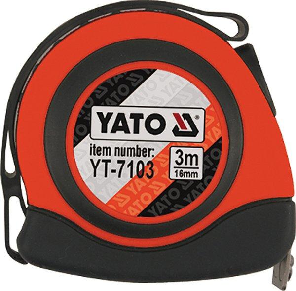 YT-7103 Mérőszalag 3m/16mm mágneses