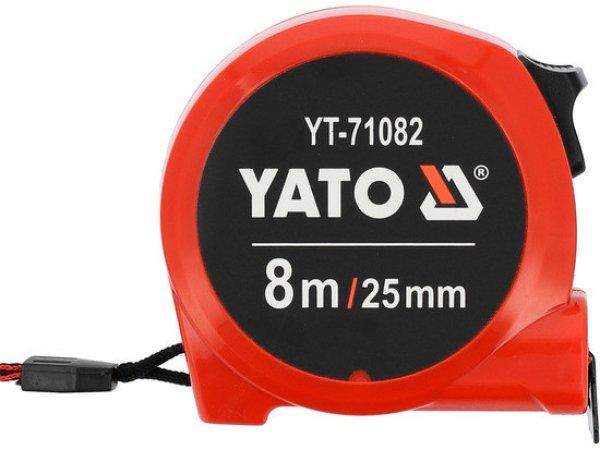 YT-71082 Mérőszalag 8 m x 25mm