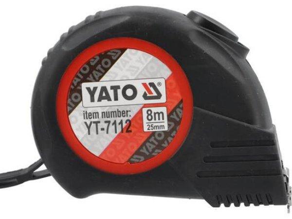 YT-7112 Mérőszalag 8m/25mm mágneses