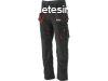 YT-8029 DUERO munkavdelmi derekas nadrg fekete-piros 2XL