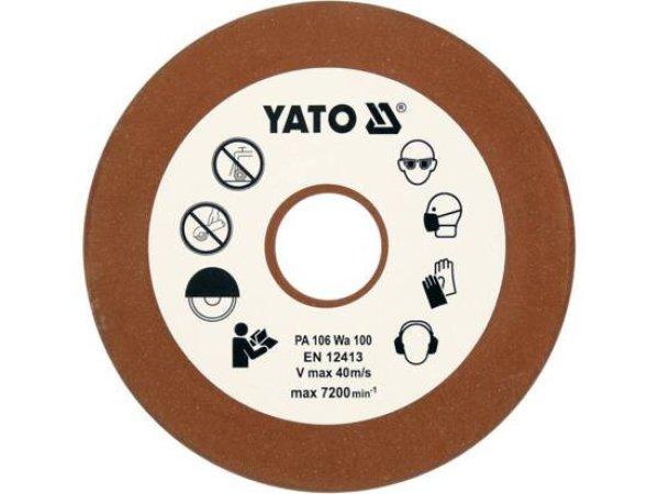 YT-84991 Láncélező korong 108 x 23 x 3,2 mm YAT-84990 láncélezőhöz