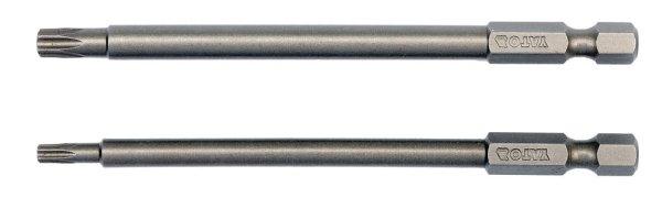 YT-0491 Bithegy készlet Biztonsági TORX T15x100mm T27x100mm