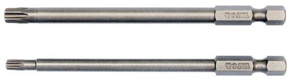 YT-0492 Bithegy készlet biztonsági TORX T20x100mm T30x100mm